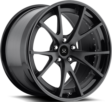 Lamborghini 24 23 22 21 20 2 части 139.7mm PCD выковало колеса скрепляет болтами картину 5x120 5x114.3