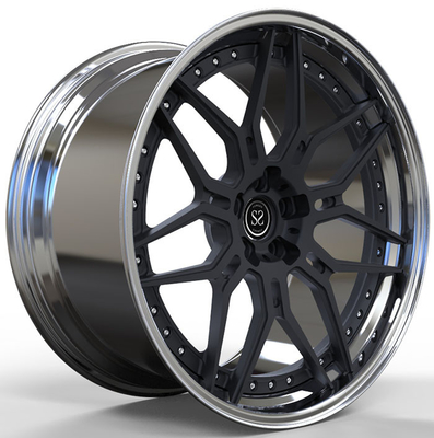 Алюминиевые 21 дюйм колес Audi Rs6 двухкусочных выкованных 139.7mm Pcd
