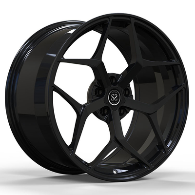 20x9.5ET25/20x10.5ET40/5x112/66.6 Глянцевые черные кованые колеса для bmw 840 Год 2020