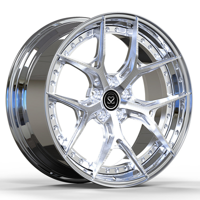 21 дюйм колес Audi Rs6 139.7mm Pcd двухкусочных выкованных