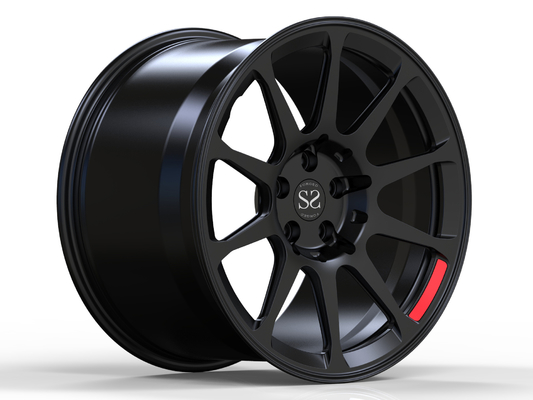 Штейновый черный автомобиль выкованный Monoblock катит 20 дюймов для оправ сплава алюминия Audi R8