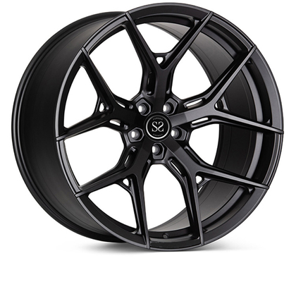 Чернота выкованная ПК сплава дюйма 1 таможни 22 Кадиллака GTS оправы лоска Monoblock