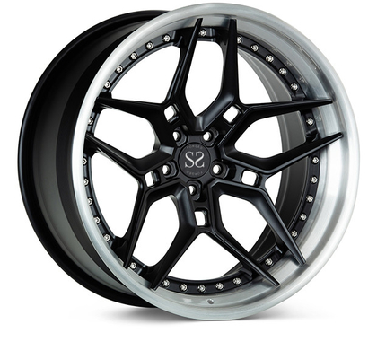 Колеса сплава 3 частей Audi RS6 S6 5x112 расположили ступенями 18 19 20 21 22 дюймов