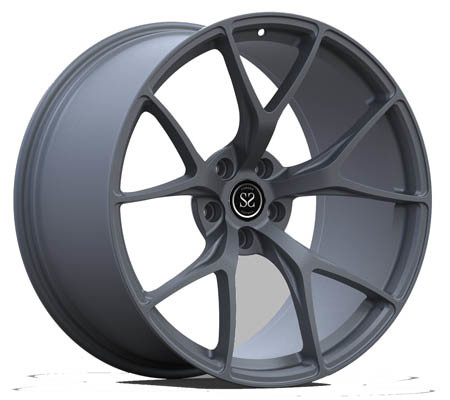 Почищенный щеткой черный сплав monoblock снабжает ободком дюйм 21x10 21x11.5 части 21 x5m 1 расположил ступенями выкованные колеса