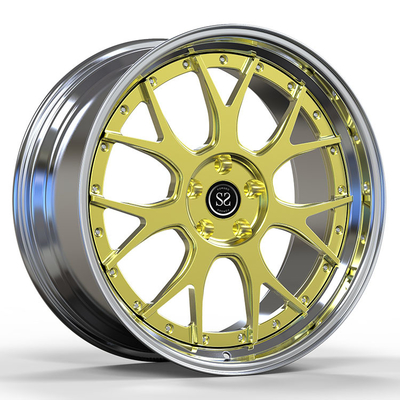 Подходит для Benz C63 5x112 Польский на заказ 2-PC кованые алюминиевые ремни с 19 и 20 дюймами