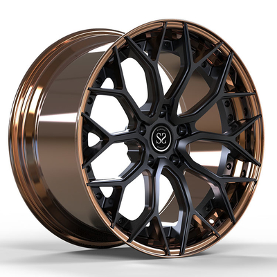Сплав 2 Audi RS6 5x112 бронзовым черным выкованный ПК снабжает ободком 19 20 21 и 22 дюймов