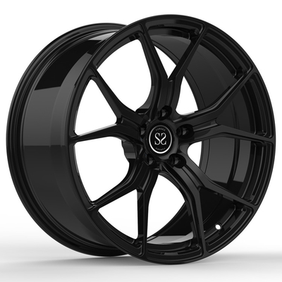 Чернота Monoblock лоска сплава 1 часть выковала колеса 19x8.5 расположенное ступенями 19inch 19x9.5 для Series3 G20