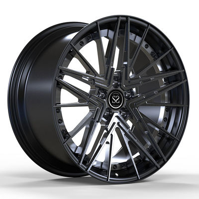 VIA/JWL Standard Black Brushed 21X10 And 21X11 Custom 2-PC Rims для BMW M5 2025 -75-90 ET