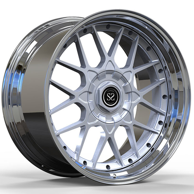 OEM супер вогнутое 2-Piece выковал финиш 5x114.3 колес элегантный сияющий