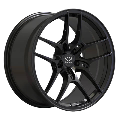 Оправы 1-Piece черноты Matt выковали колеса Monoblock 24inch для M240I