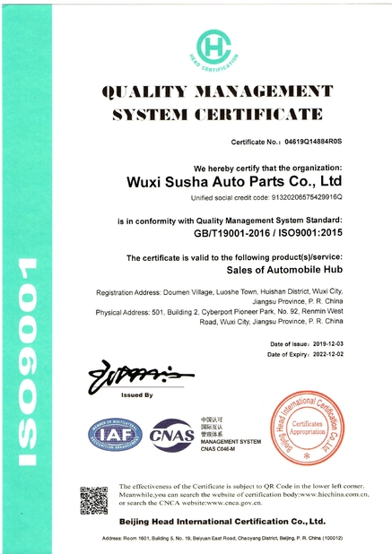 Китай Euforte  Enterprises (China) Limited Сертификаты